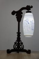 Eggshell Pottery Decorative Lamp
