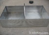 perforated stainless steel basket