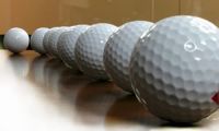 2-piece golf range ball