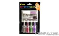 Glitter tattoo kit