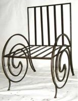 tables, chairs, wrought iron hand made