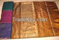 Banaras pure silk cotton and surat designer saree