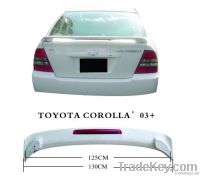 ABS rear spoiler for Corolla 2003-2005