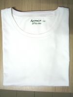 T-Shirt Undershirt, Cotton 100%, Round Neck, Short Sleeves