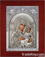 Silver Icon 925 Virgin Mary Orthodox Russian