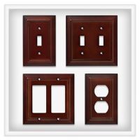 one toggle , triple wall plate switch cover plate