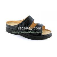 Women comfort sandal seamless lining depe and wide diabetic sandal 9811073
