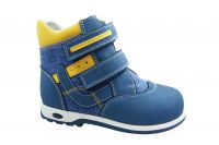Kids Leather Orthopedic Shoes Children boots with Arch Support and thomas heel outsole