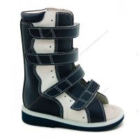 High open toe boots bulid in AFO Individual orthopedic boots for club feet 4910299