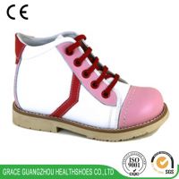 4712726 Kids orthopedic leather shoes children corrective shoes solid footwear