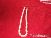 7-8MM WHITE FRESHWATER PEARL NECKLACE (SF1112)