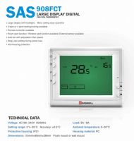 SASWELL Programmable Fan Coil Unit Thermostat