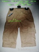 Baby boy's cargo short pant