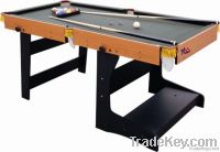 folding pool table with CE, EN71 certification