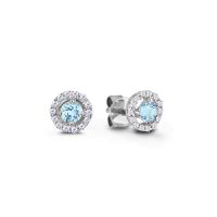 Gemstone Stud Earring