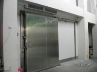 Cold storage freezer room sliding door