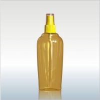 150ml 250ml Plastic triangle bottle with sprayer, pet bottle