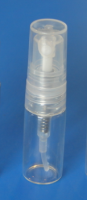 3ml glass bottle with plastic sprayer, 3ml perfume bottle