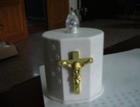 cemetery candle, Led-battery operated candle