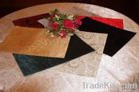 100% polyester jacquard tablecloth