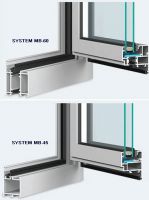 Aluminium window MB45, MB60