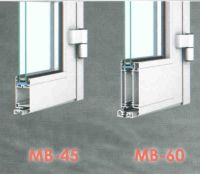 Internal and external aluminium doors MB-45, MB-60