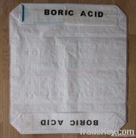 boric acid packing block bottom valve bags