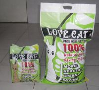 "LOVE CAT" pine cat litter