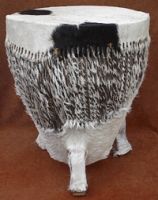 Cow Hide Table Drum