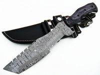 Tactical Combat Custom Hand Made Damascus Steel Tracker Hunting Knife 939