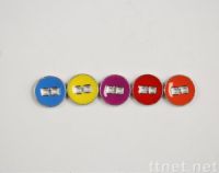 Enameled Alloy Button