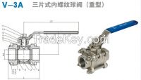 3PC HEAVY DUTY BALL VALVE