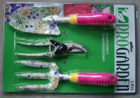 3pcs garden tools set, garden fork, garden trowels, prunner