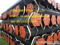 black ERW steel pipe for water, gas, oil