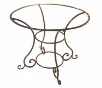 Wrought iron table