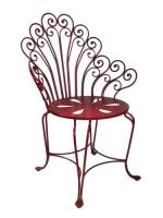 Wrought iron chair