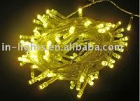 100L LED string light, warm white led