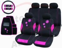 Daisy Car Seat Cover Combo