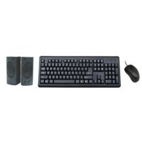 Computer Keyboard Mouse & Speaker Set