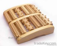 wooden foot massager