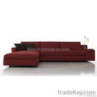 ALBERT sofa, Fabric, Leather Sofa For Living Room