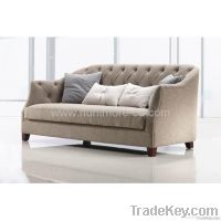 ARMAND sofa, Fabric, Leather Sofa For Living Room