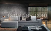 PALM sofa, Fabric, Leather Sofa For Living Room