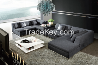 BLOSS sofa, Fabric, Leather Sofa For Living Room