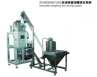 Automatic weighing and mixing system