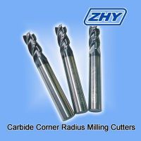 Tungsten Carbide Corner Radius end mills