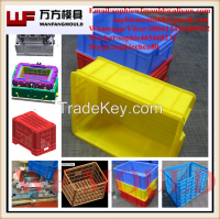 Plastic injection Crate Mould/OEM Custom injection plastic turnover box Mold/plastic storage box mould made in China/plastic mold
