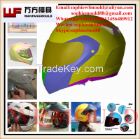 Plastic injection Motorcycle helmet Mould made in China/OEM Custom injection plastic Motorcycle helmet Mold making/plastic injection helmet mould