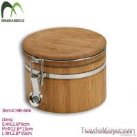 Bamboo canister