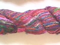 RECYCLED SILK YARN